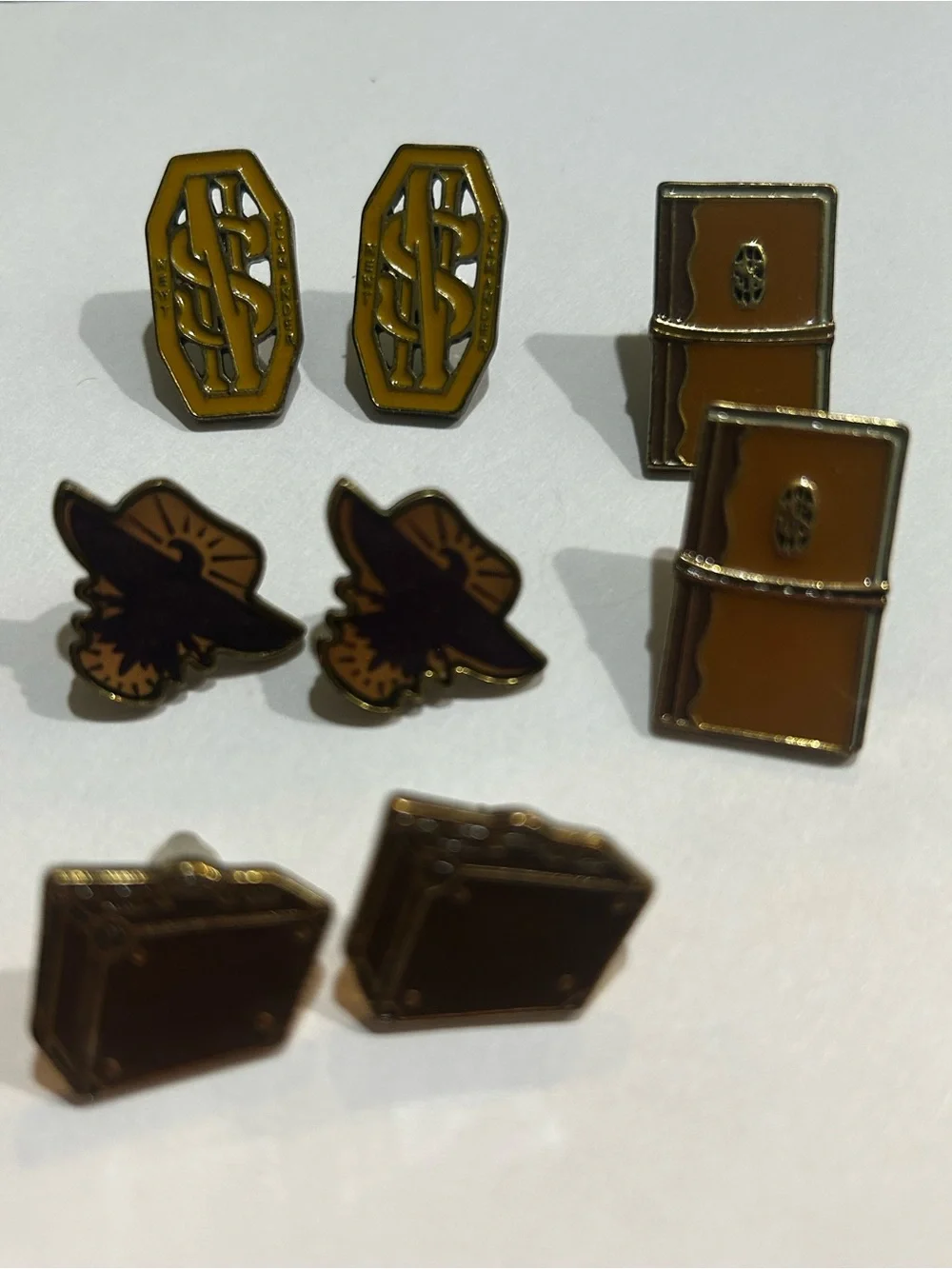 Harry Potter  Fantastic Beasts & Where To Find Them 4 Pack Earrings
